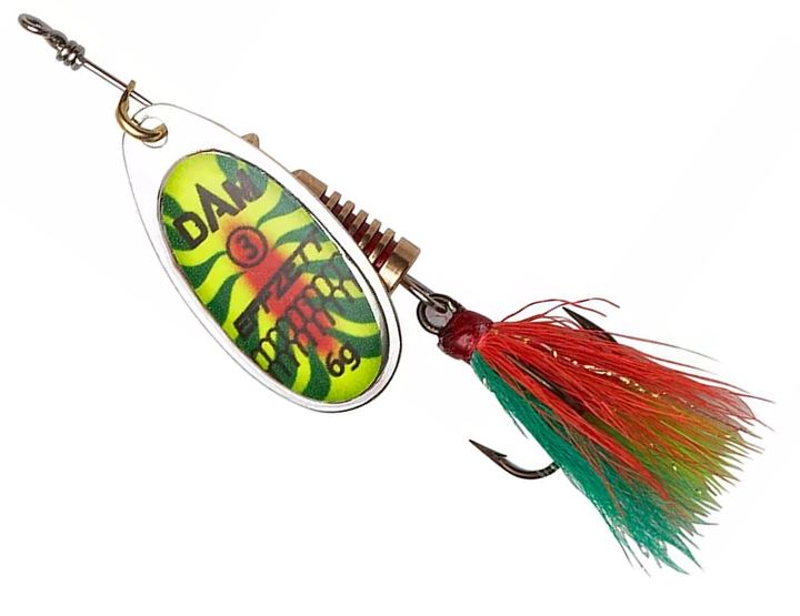 detail DAM třpytka Effzett Spinner Executor Dressed Fireshark