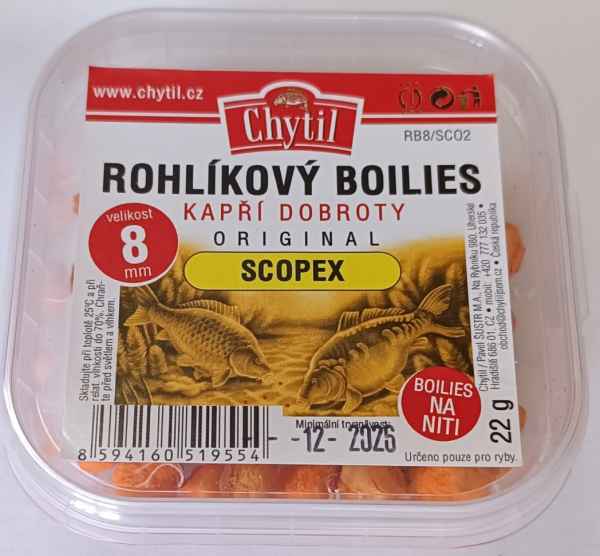 detail Chytil rohlíkové boilie 8mm / 22g