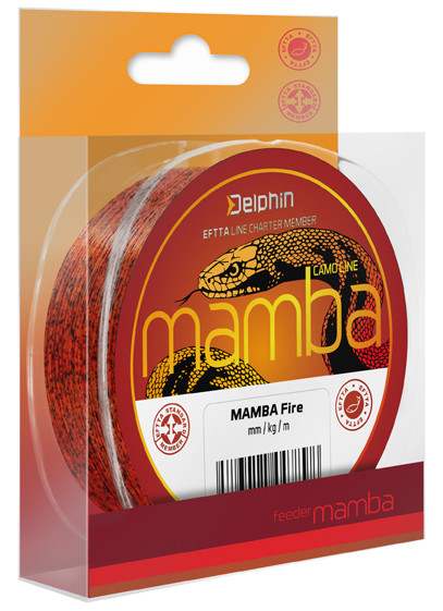 detail Delphin vlasec MAMBA Feeder FD Fire 200m