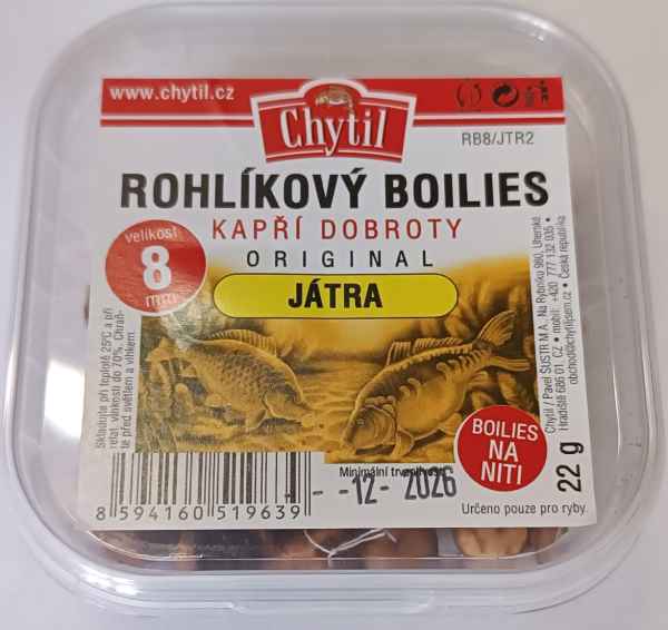 detail Chytil rohlíkové boilie 8mm / 22g