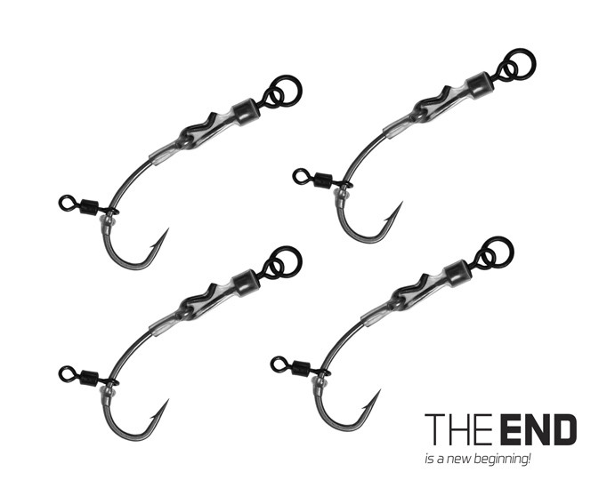 detail Delphin montáž THE END Ronnie Rig 4ks