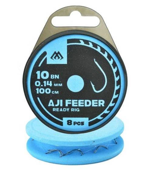 detail Mikado hotový návazec Ready Rigs Aji Feeder 100cm - 8ks