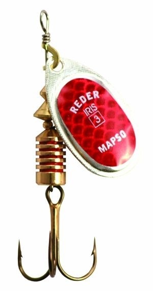 detail Mapso třpytka Reder Iris - P iris ROJO