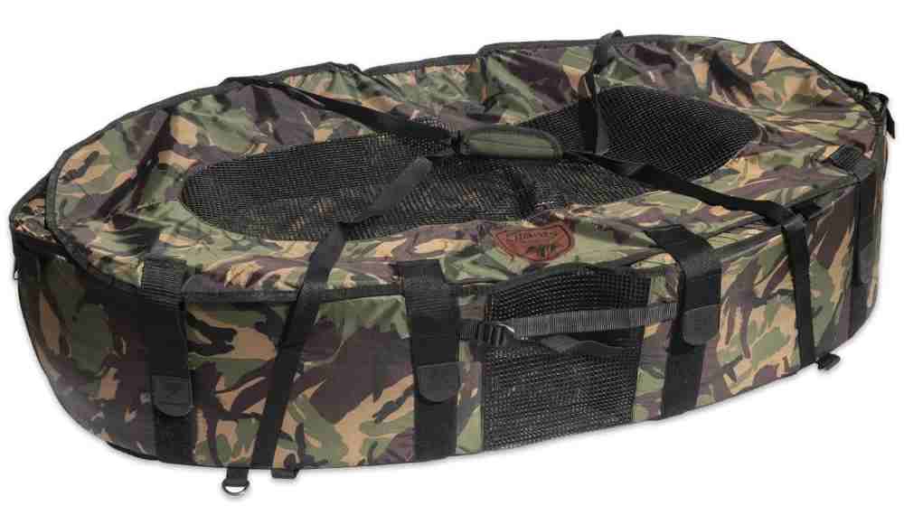 detail GF podložka Luxury Camo Unhooking Mat (2 části)
