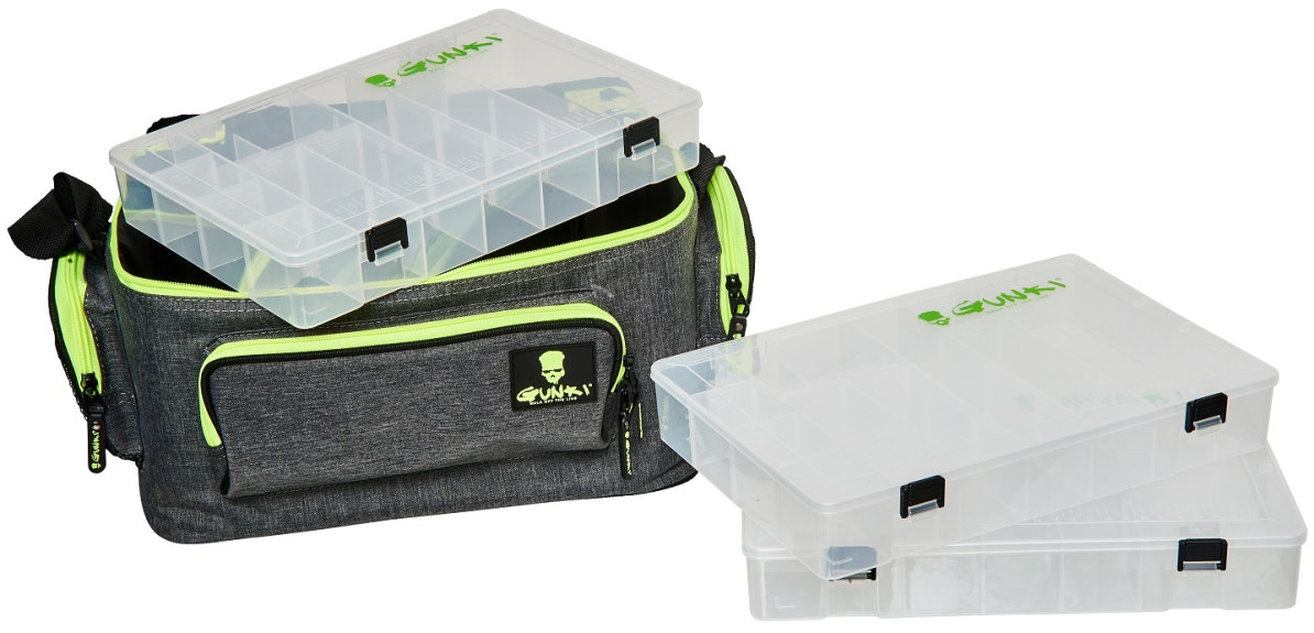 detail Gunki Box Bag Power Game Zander (taška)