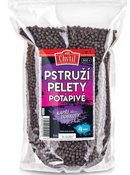 detail Chytil pstruží pelety potápivé 800g
