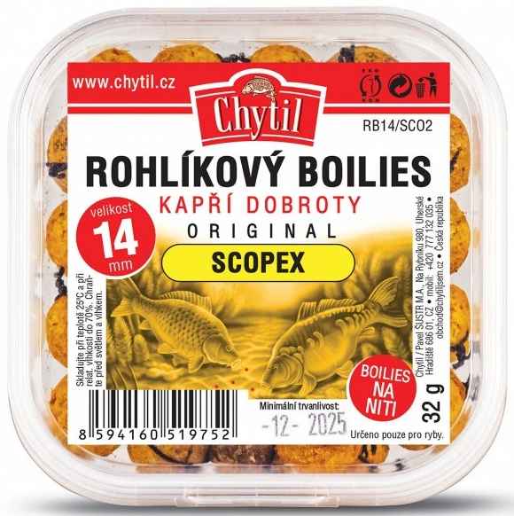 detail Chytil rohlíkové boilie 14mm / 32g