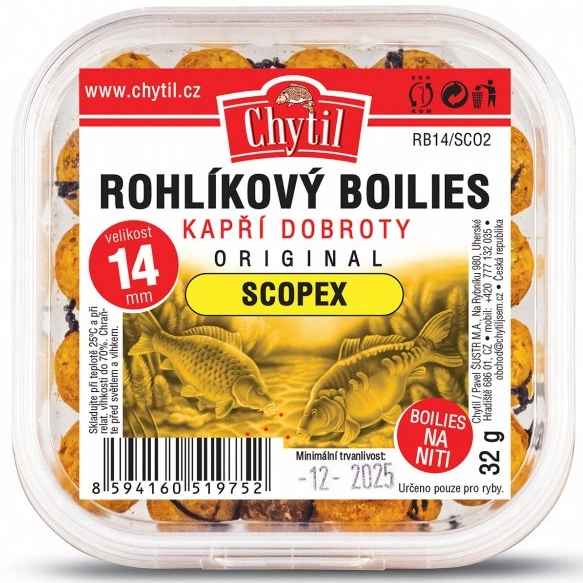 detail Chytil rohlíkové boilie 14mm / 32g