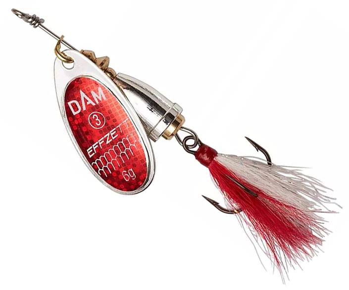 detail DAM třpytka Executor Spinner Dressed Reflex Red