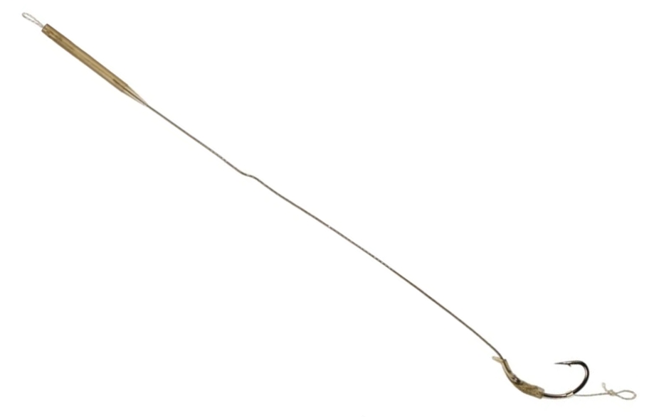 detail Mikado hotový návazec ztužený Carp Leader Universal RIG typ 1 - 23cm / 2ks