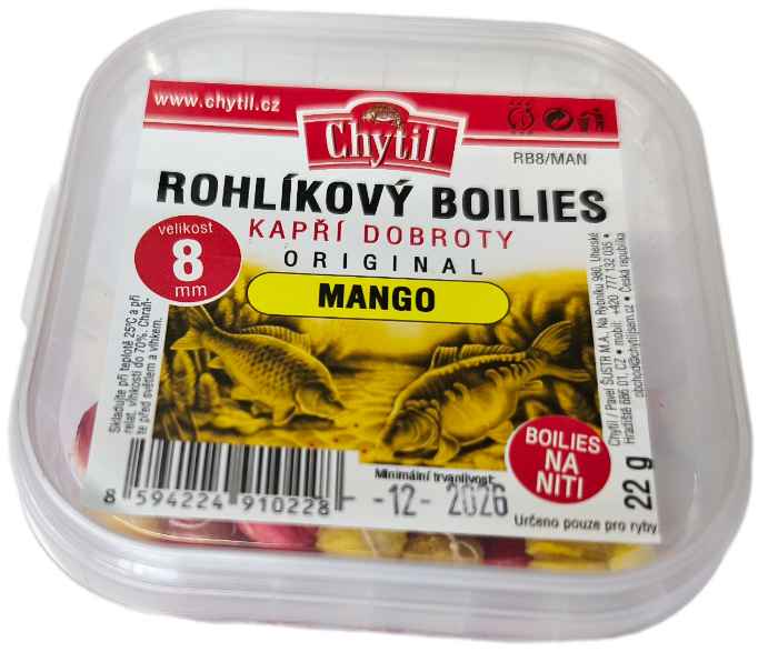 detail Chytil rohlíkové boilie 8mm / 22g