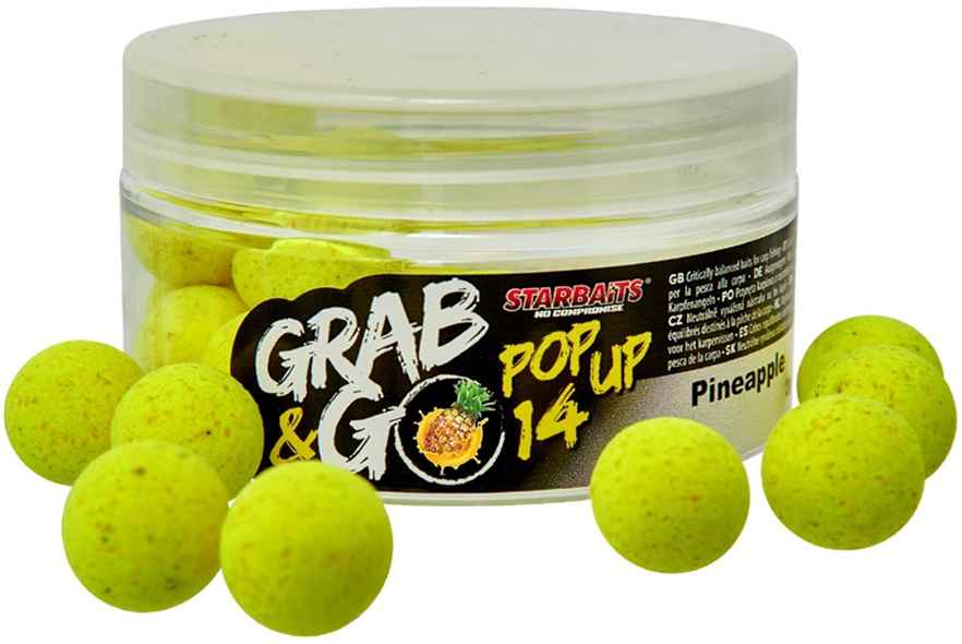detail Starbaits boilie POP-UP Global 20g - 14mm