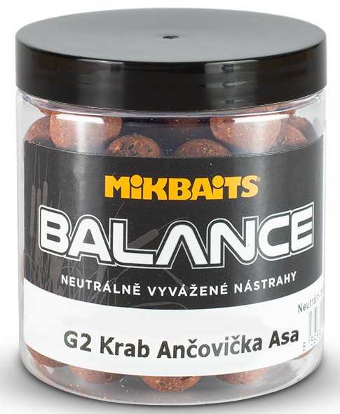 detail Mikbaits Balance boilie 250ml - 24mm