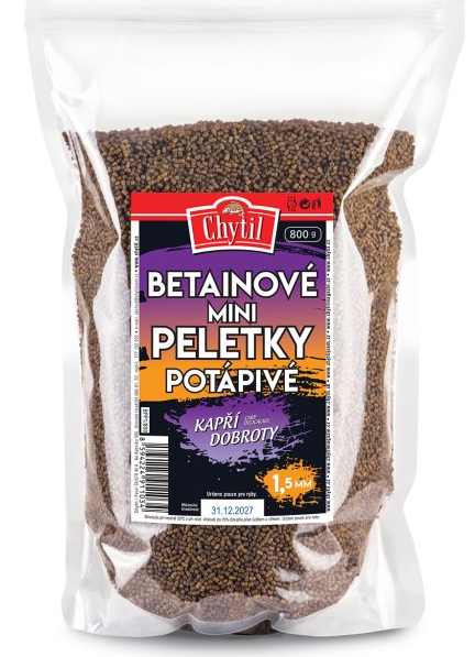 detail Chytil betainové pelety potápivé 800g