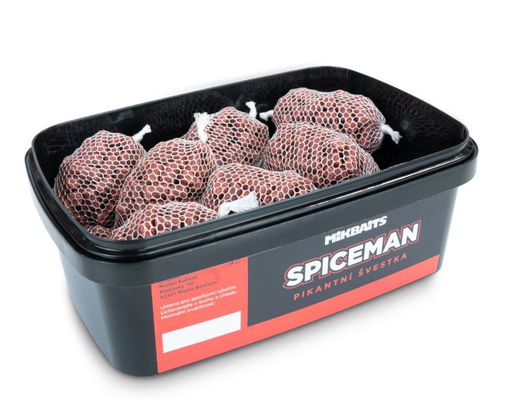 detail Mikbaits PVA Bomb 15ks - Pikantní švestka