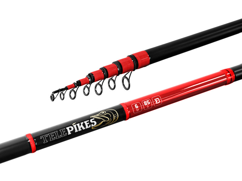 detail Delphin prut Telepikes 8m/85g
