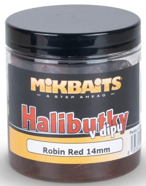 detail Mikbaits Halibutky v dipu 250ml/14mm