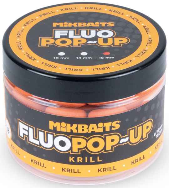 detail Mik plovoucí fluo boilie 150ml/18mm