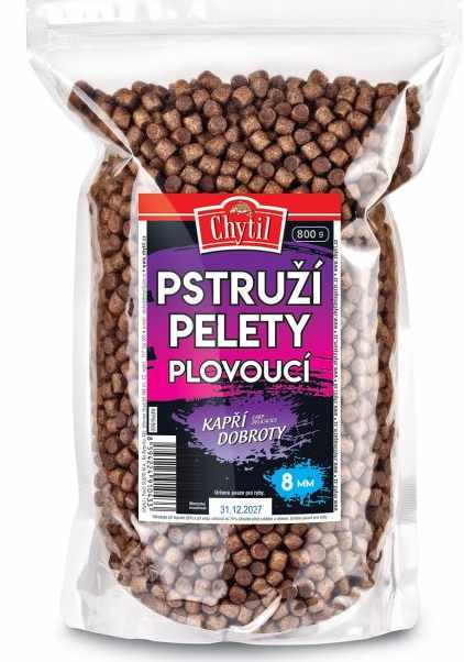 detail Chytil pstruží pelety plovoucí 800g