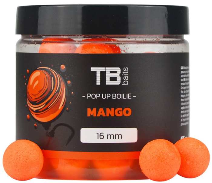 detail TB Baits plovoucí boilie Pop Up 12mm/65g
