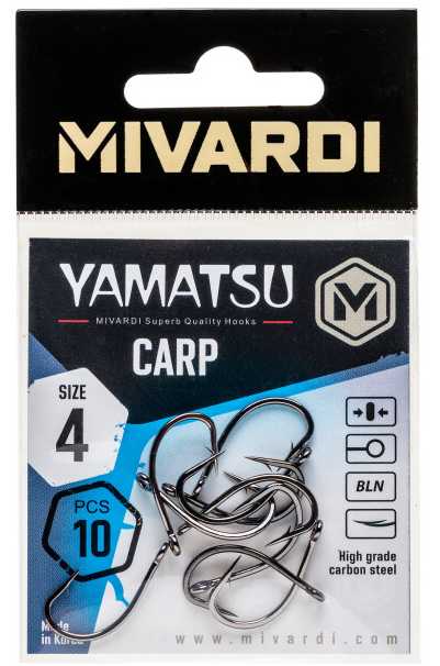 detail Mivardi háčky Yamatsu Carp 10ks