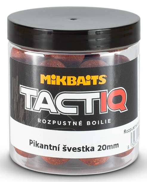 detail Mikbaits TactiQ rozpustné boilie 250ml - 20mm