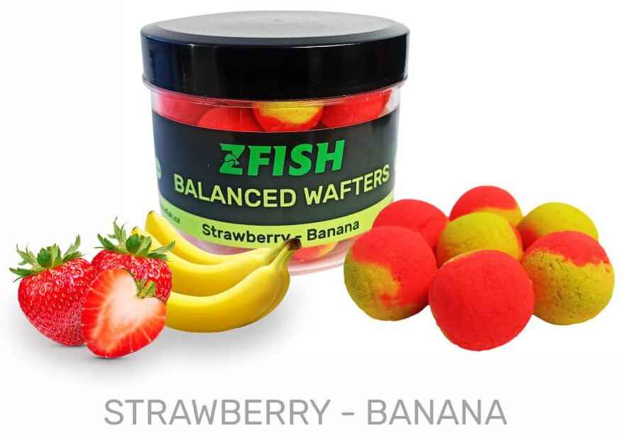 detail Zfish vyvážené boilies Balanced Wafters 8mm