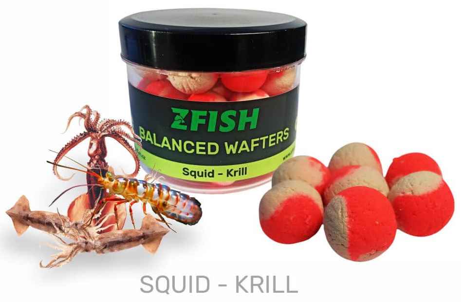 detail Zfish vyvážené boilies Balanced Wafters 8mm