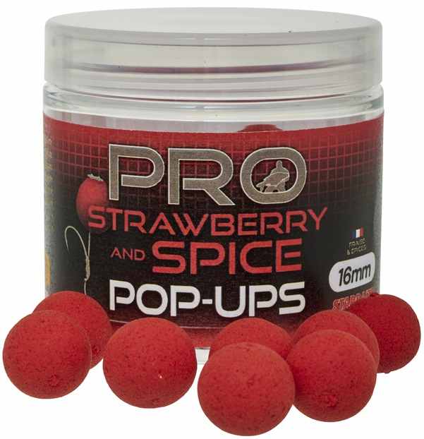 detail Starbaits Pop Up Pro Strawberry Spice 50g