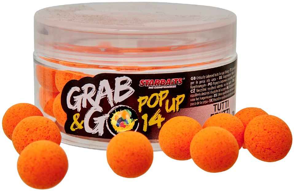detail Starbaits boilie POP-UP Global 20g - 14mm