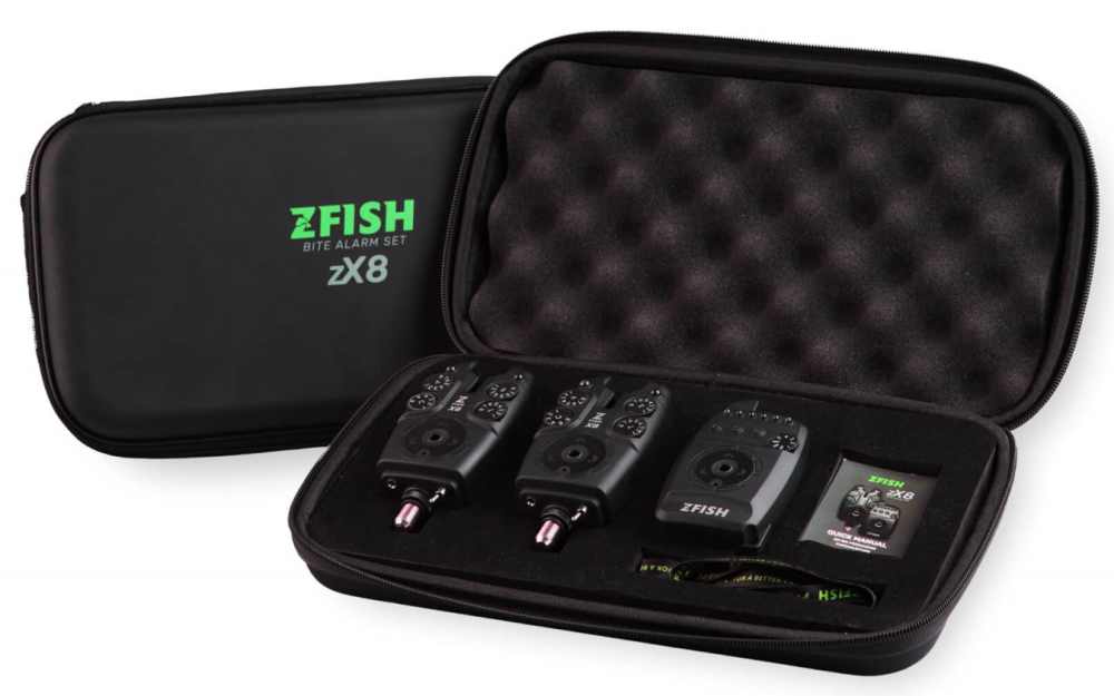 detail Zfish sada hlásičů Bite Alarm Set Zx8 PRO 2+1