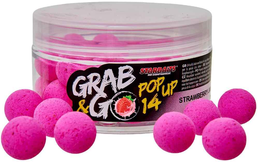 detail Starbaits boilie POP-UP Global 20g - 14mm