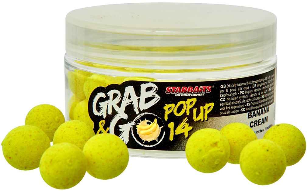 detail Starbaits boilie POP-UP Global 20g - 14mm