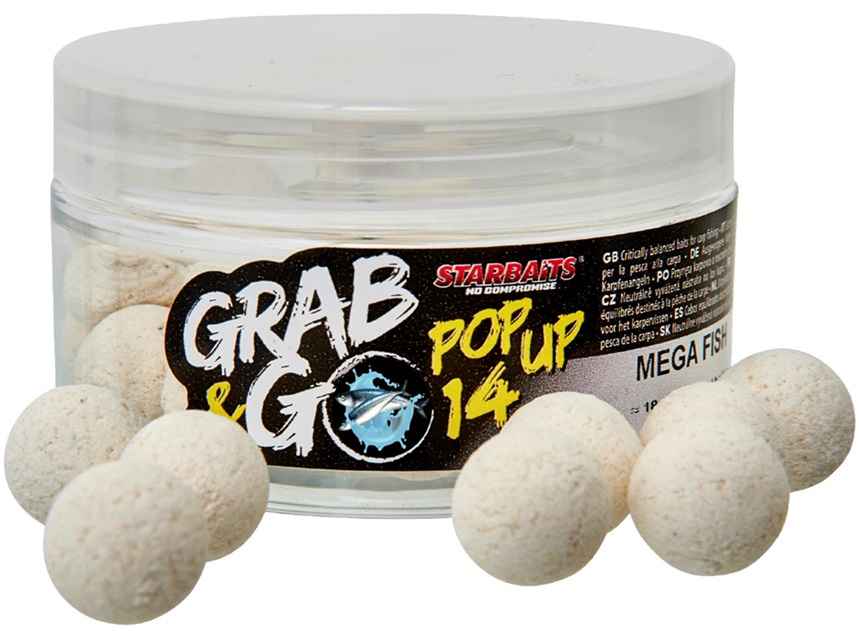detail Starbaits boilie POP-UP Global 20g - 14mm