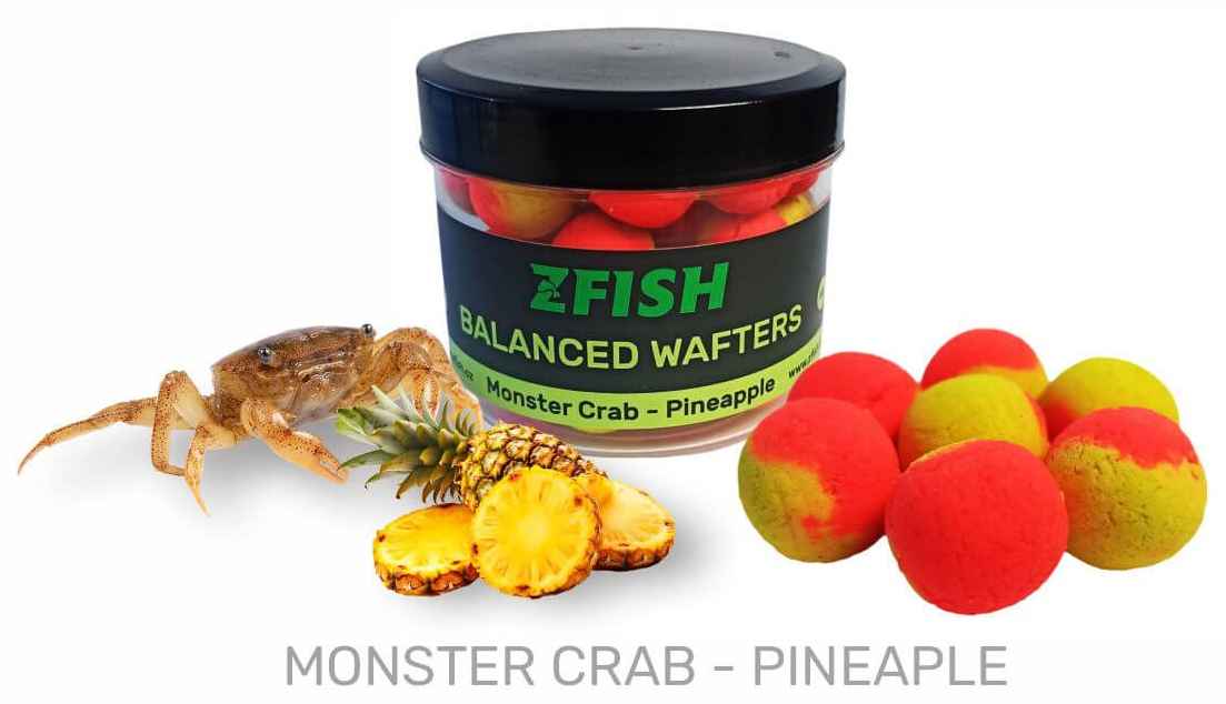 detail Zfish vyvážené boilies Balanced Wafters 8mm