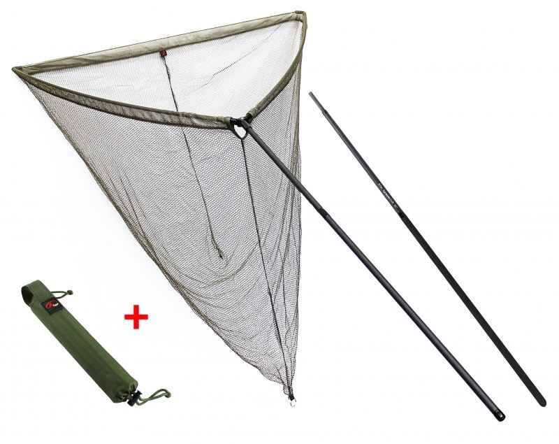 detail Zfish podběrák Synapse CLN 36 Carbon Landing Net + Plovák Zdarma!