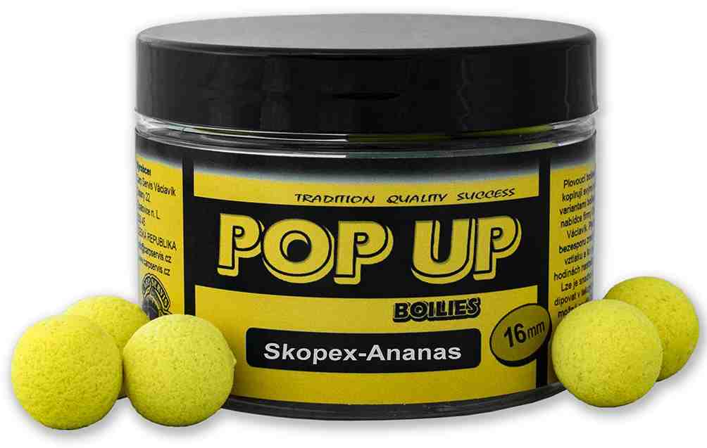 detail Václavík boilie Pop Up 16mm - 50g