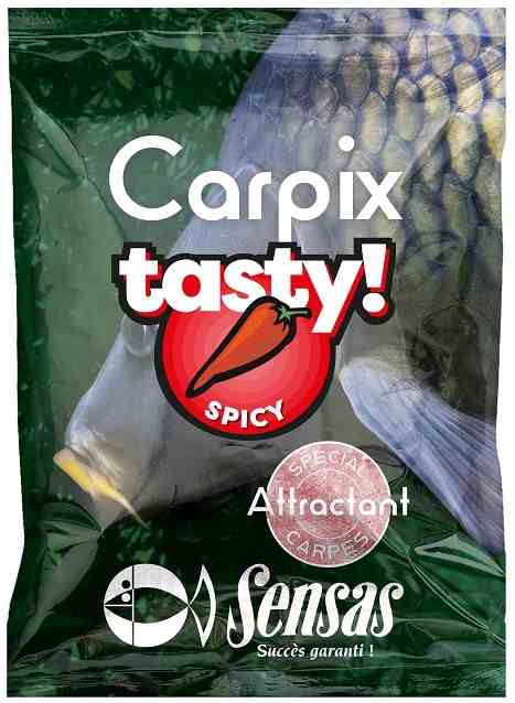 detail Sensas posilovač Powder Carp Tasty 300g