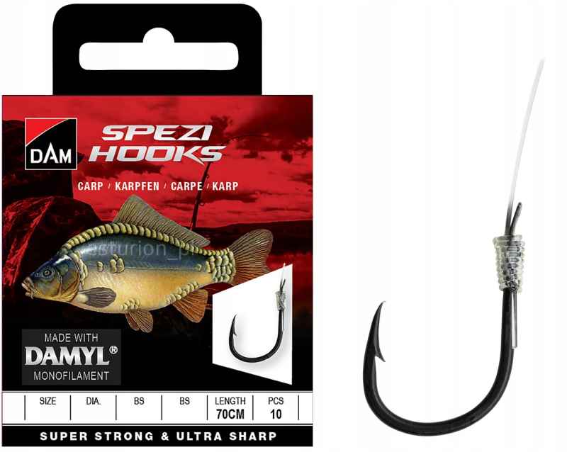 detail DAM návazec Spezi Carp (kaprovité ryby) 70cm - 10ks