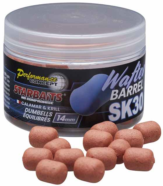 detail Starbaits Dumbels Wafter Barrel 14mm