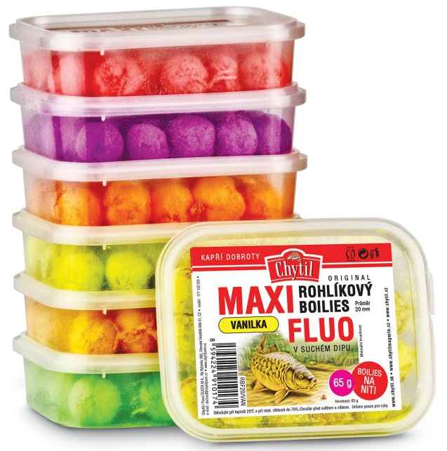 detail Chytil rohlíkový boilies Maxi FLUO 20mm - 65g