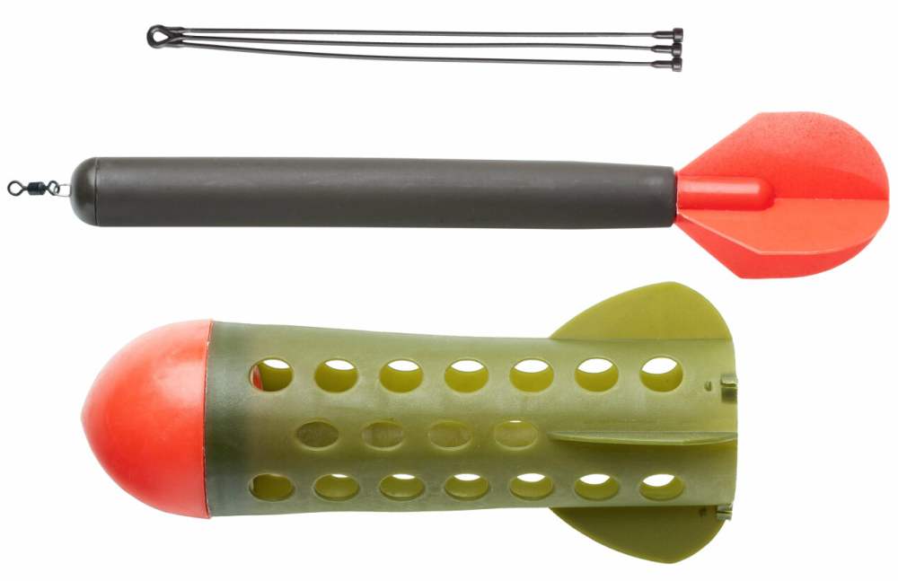 detail Mivardi Spodding set (vnadící raketa + marker)