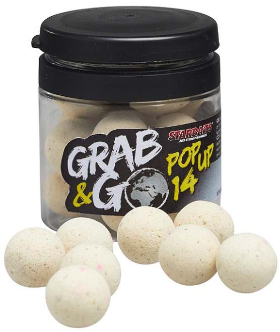 detail Starbaits boilie POP-UP Global 20g - 14mm