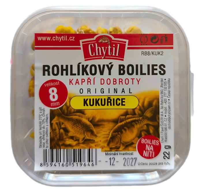 detail Chytil rohlíkové boilie 8mm / 22g