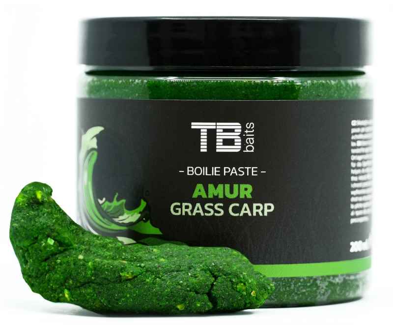detail TB Baits obalovací pasta Amur 200ml