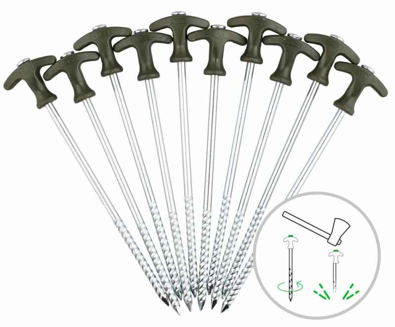 detail Zfish kolíky Bivvy Peg Set 25cm / 10ks