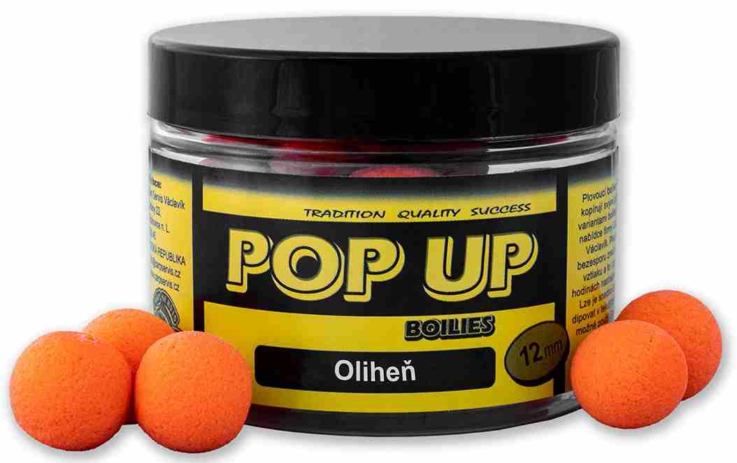 detail Václavík boilie Pop Up 12mm - 40g