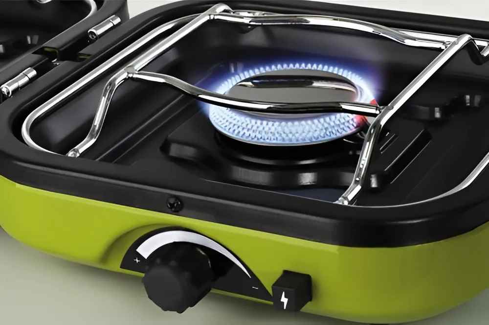 detail Meva plynový vařič DUAL COMPACT