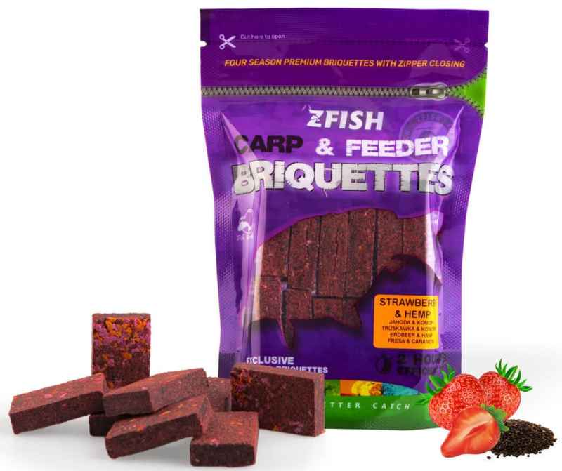 detail Zfish zakrmovací brikety (pelety) 220g