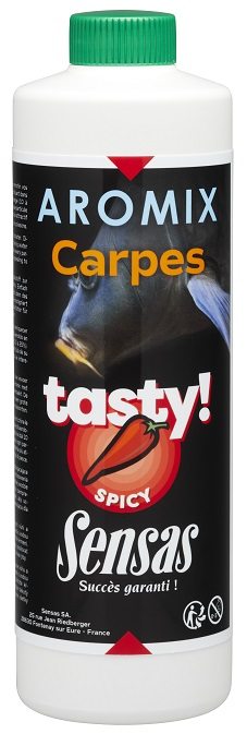 detail Sensas Aromix Carp Tasty Spicy (koření) 500ml